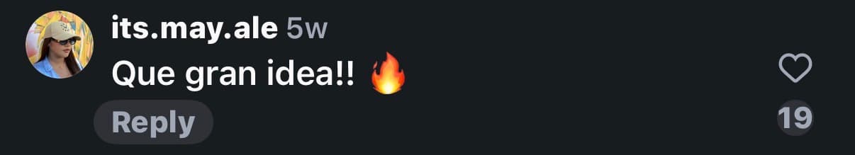 its.may.ale: Que gran idea!! — 19 likes
