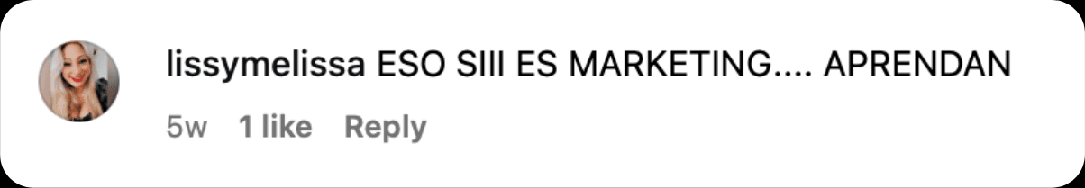 lissymelissa: ESO SIII ES MARKETING…. APRENDAN
